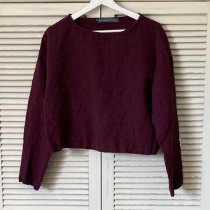 Kathleen O'Grady Linen Top, M